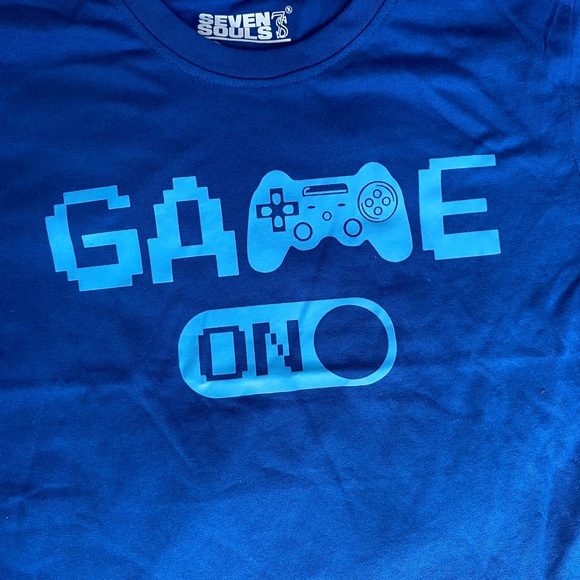 NWT Game On T-shirt Seven Souls 7S Size 8 MSRP $68 - Picture 2 of 3